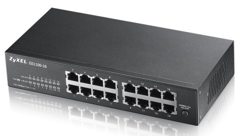 Switch Zyxel GS1100-16 16p Unmanaged Gigabit Switch Zyxel GS1100-16 16p Unmanaged Gigabit
