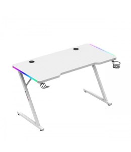 Huzaro Biurko gamingowe Huzaro Hero 2.5 White RGB