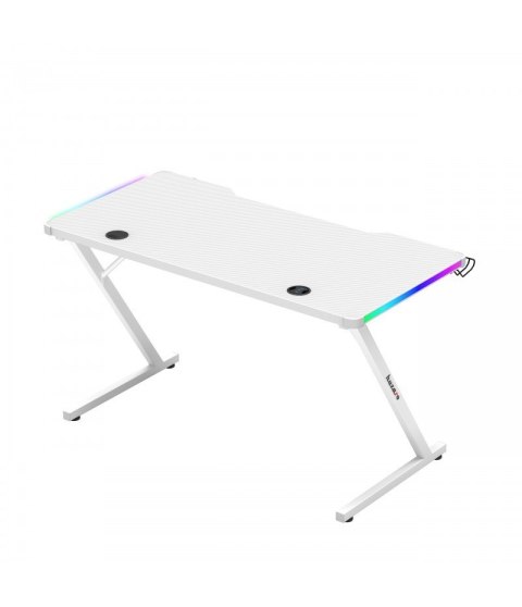 Huzaro Biurko gamingowe Huzaro Hero 2.5 White RGB Huzaro Biurko gamingowe Huzaro Hero 2.5 White RGB