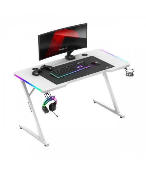 Huzaro Biurko gamingowe Huzaro Hero 2.5 White RGB Huzaro Biurko gamingowe Huzaro Hero 2.5 White RGB
