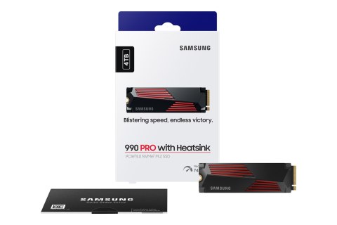 Samsung Dysk SSD Samsung 990 PRO Heatsink 4TB