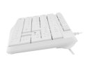 NATEC NATEC KLAWIATURA NAUTILUS US SLIM BIAŁA NKL-1951