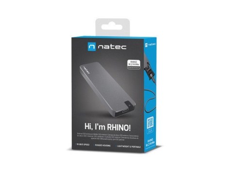NATEC NATEC OBUDOWA SSD RHINO M.2 NVME ALUMINIUM NKZ-1953