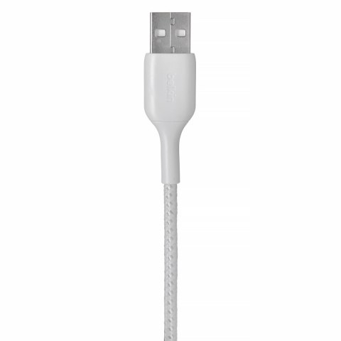 Belkin Kabel Belkin BoostCharge Braided Lightning to USB-A Cable 2m oplot White