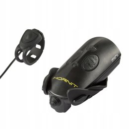 HORNIT Lampka rowerowa z klaksonem HORNIT Mini BLACK-BLACK 5353BLBL