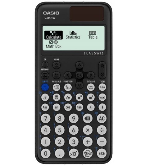 CASIO KALKULATOR FX-85CW BOX TECHNICZNO NAUKOWY. zalecany dla uczniów szkół średnich i studentów, do pracy w biurze.