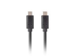 Lanberg LANBERG KABEL USB-C M/M 3.2 GEN2 1M 10GB/S PD100W CA-CMCM-32CU-0010-BK