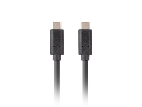 Lanberg LANBERG KABEL USB-C M/M 3.2 GEN2 1M 10GB/S PD100W CA-CMCM-32CU-0010-BK