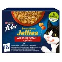 PURINA NESTLE FELIX Sensations indyk, makrela, jagnięcina - mokra karma dla kota - 12x 85g