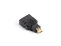 Lanberg Adapter Lanberg AD-0015-BK (HDMI F - Micro HDMI M; kolor czarny)