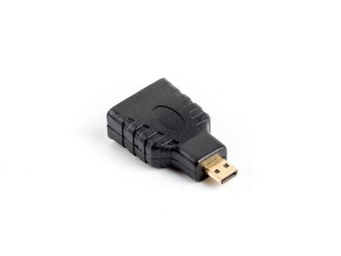 Lanberg Adapter Lanberg AD-0015-BK (HDMI F - Micro HDMI M; kolor czarny)