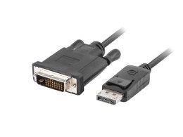 Lanberg Kabel Lanberg CA-DPDV-10CU-0030-BK (DisplayPort M - DVI-D M; 3m; kolor czarny)