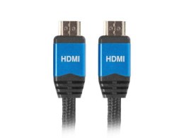 Lanberg Kabel Lanberg Premium CA-HDMI-20CU-0010-BL (HDMI M - HDMI M; 1m; kolor czarny)