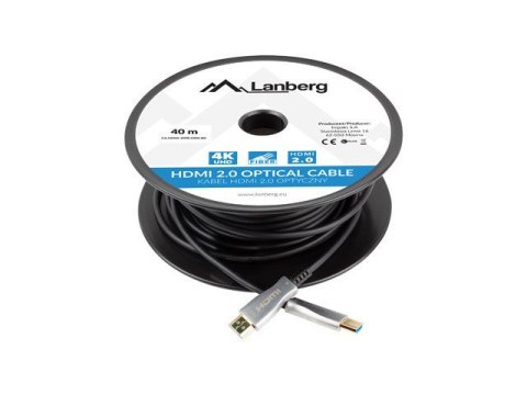 Lanberg LANBERG KABEL HDMI M/M V2.0 30M OPTYCZNY AOC CA-HDMI-20FB-0300-BK