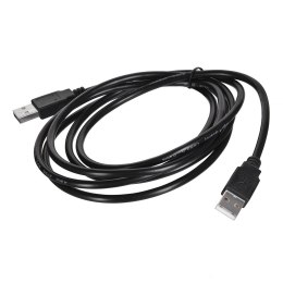 Lanberg LANBERG KABEL USB-A 2.0 M/M 1.8M CZARNY CA-USBA-20CU-0018-BK