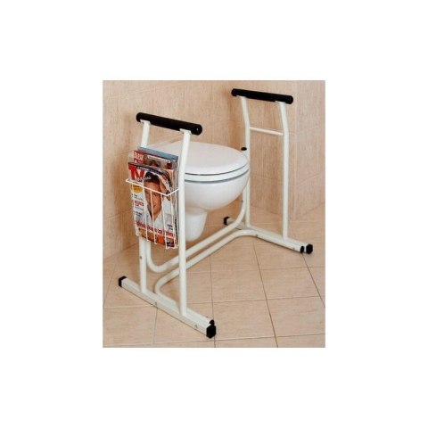 SUNDO Dostawiana podpórka do toalety z miejscem na gazetę