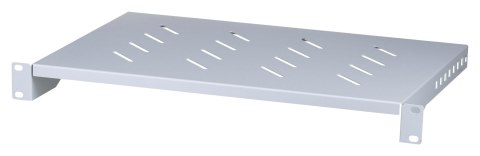 Lanberg LANBERG PÓŁKA DO SZAF 19" 600MM (1U, 483X330MM) SZARA AK-1004-S