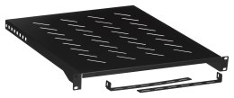 Lanberg Półka do szaf stojących Lanberg AK-1005-B (500 mm; kolor czarny)