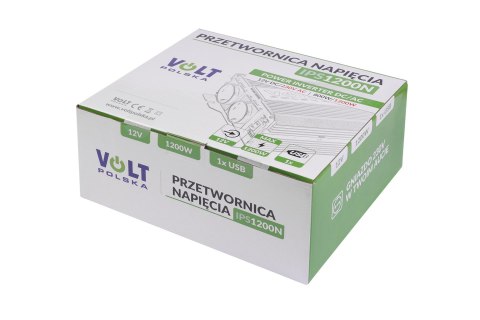 Volt Polska VOLT PRZETWORNICA VOLT POLSKA IPS-1200 12V 230V 800/1200W