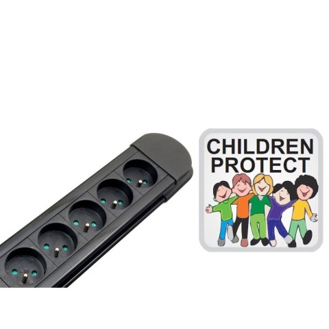 Maclean MACLEAN LISTWA ZASILAJĄCA 10 GNIAZD 3680W MCE10