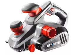 GRAPHITE Strug Elektryczny 850W Graphite głębokość strugania 3mm, szerokość strugania 82 mm