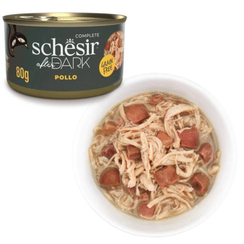 Agras Pet Foods SCHESIR After Dark Fillets Chicken 80g