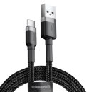 Baseus BASEUS KABEL USB-C CAFULE CATKLF-UG1 2A 3M CZARNY