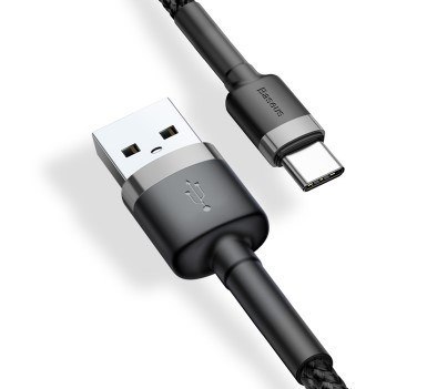 Baseus BASEUS KABEL USB-C CAFULE CATKLF-UG1 2A 3M CZARNY