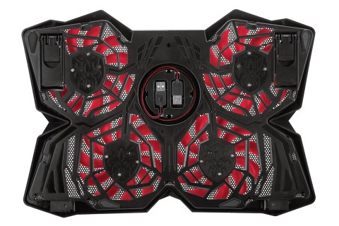 Trust Podkładka chłodząca TRUST GXT 278 Yozu 20817 (17.x cala; 4 wentylatory)