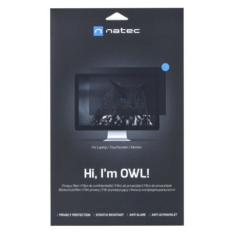 NATEC NATEC FILTR PRYWATYZUJĄCY OWL 24" 16:9 NFP-1478