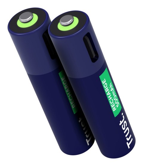 Trust Baterie AAA Trust USB-C RECHARGEABLE BATTERIES 2P