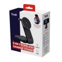 Trust Magnetic Charge Stand Trust Viro 3-in-1 Wireless Black