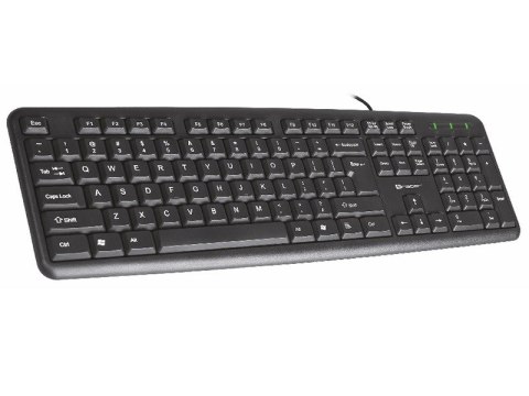 Tracer Klawiatura membranowa Tracer MAVERICK TRAKLA43371 (USB; (US); kolor czarny) Tracer Klawiatura membranowa Tracer MAVERICK TRAKLA43371 (USB; (US); kolor czarny)