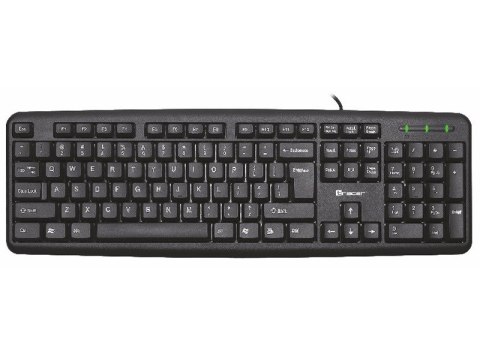 Tracer Klawiatura membranowa Tracer MAVERICK TRAKLA43371 (USB; (US); kolor czarny) Tracer Klawiatura membranowa Tracer MAVERICK TRAKLA43371 (USB; (US); kolor czarny)
