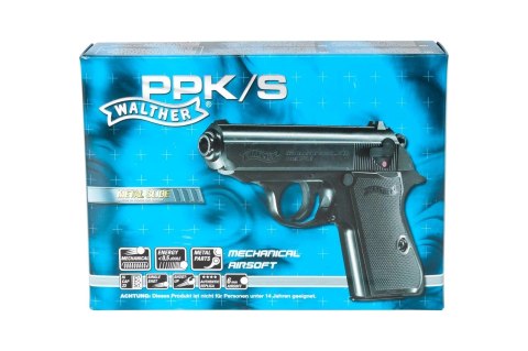 Walther Pistolet ASG Walther PPK/S sprężynowy