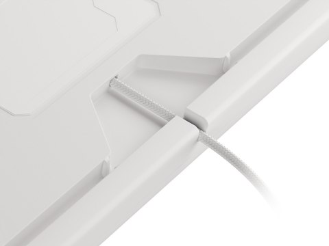 GENESIS KLAWIATURA DLA GRACZY GENESIS THOR 303 US PODŚWIETLENIE RGB MECHANICZNA BROWN SWITCH BIAŁA HOT SWAP