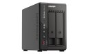 QNAP Qnap TS-253E-8G, Tower, 2 x 2.5"/3.5" SATA, Intel Celeron J6412 4C/4T, 8 GB DDR4 onboard not expandable, 2 x 2.5GbE, External ad