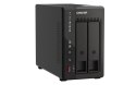 QNAP Qnap TS-253E-8G, Tower, 2 x 2.5"/3.5" SATA, Intel Celeron J6412 4C/4T, 8 GB DDR4 onboard not expandable, 2 x 2.5GbE, External ad