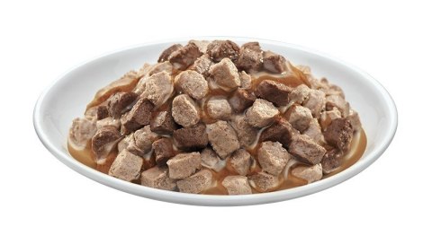 PREVITAL PREVITAL - Z kurczakiem, cielęciną, łososiem i wątróbką w sosie - karma dla kota 48x100g