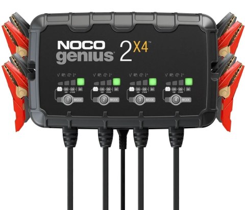 NOCO GENIUS2X4 8A 4-Bank Battery Charger