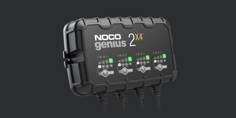 NOCO GENIUS2X4 8A 4-Bank Battery Charger