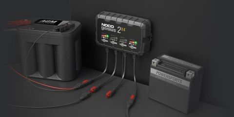 NOCO GENIUS2X4 8A 4-Bank Battery Charger