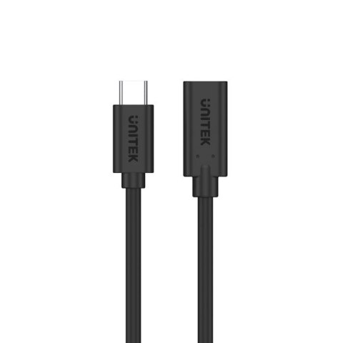 UNITEK UNITEK PRZEDŁUŻACZ USB-C 10GBPS, 4K60HZ, PD 100W, 1,5M, C14086BK-1.5M