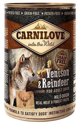 CARNILOVE CARNILOVE Into the Wild Venison&Reindeer - mokra karma dla psa - 400 g