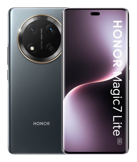 Honor Smartfon Honor Magic7 Lite 5G Dual Sim 8/256GB Titanium Black Honor Smartfon Honor Magic7 Lite 5G Dual Sim 8/256GB Titanium Black
