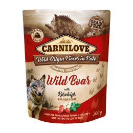 CARNILOVE CARNILOVE DOG POUCH WILD BOAR&ROSEHIPS 300G