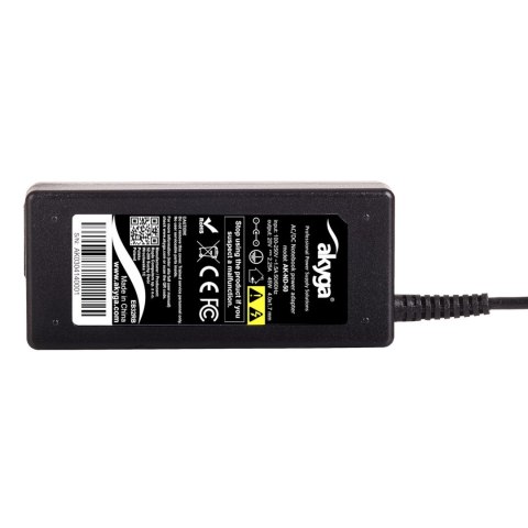 Akyga Zasilacz sieciowy Akyga AK-ND-50 do notebooka IBM, Lenovo (20 V; 2,25 A; 45W; 4 mm x 1.7 mm) Akyga Zasilacz sieciowy Akyga AK-ND-50 do notebooka IBM, Lenovo (20 V; 2,25 A; 45W; 4 mm x 1.7 mm)