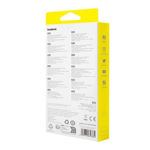 Baseus Słuchawki Baseus Encok CZ20 (czarny)