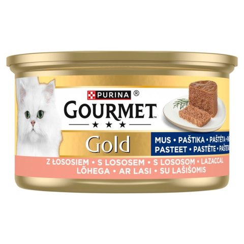 PURINA NESTLE PURINA GOURMET GOLD Mus z łososiem 85g