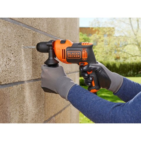 BLACK+DECKER Wiertarka udarowa BEH710-QS BLACK+DECKER